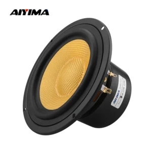 남들사기 전에 AIYIMA-5.25 인치 오디오 스피커 4 8 Ohm 100W 중저음 스피커 컬럼 우퍼 유리섬유 콘 홈 시어터 책장 DIY 아주 좋은 정보입니다