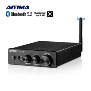 시크릿특가 AIYIMA A07 PRO Bluetooth 증폭기 TPA3255 QCC304X 스테레오 2.0 채널 300Wx2 전력 디지털 증폭기 RCA APT-X 홈 사운드 앰프 한 번에 알려드립니다