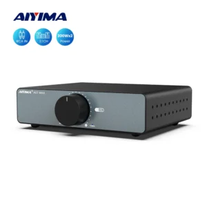 모두가 궁금해 했던 AIYIMA 오디오 A07 MAX 스테레오 앰프 300W X2 TPA3255 파워 앰프 패시브 스피커용 2 채널 브리지 가능 모노 600W 앰프 요약정리