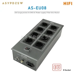 기다렸던 정보 AS-EU08 초저소음 HIFI EMI AC 전원 필터 후회하지 않습니다