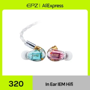 이거알아야해 EPZ 320 3BA 모니터 IEM 이어폰 HIFI 이어폰 이어 버드 MMCX 단결정 구리 실버 도금 케이블 실간 리뷰