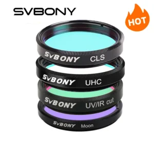 히든상품 SVBONY 망원경 필터 1.25 ”uhc + CLS + Moon + UV/IR 컷 필터는 깊은 하늘을 위해 설정 비주얼 천문 사진 후회하지 않습니다