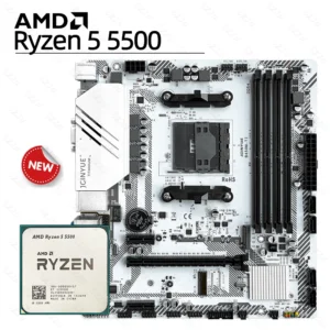 대박소식 JGINYUE B450M 마더보드 AMD Ryzen 5 5500 DDR4 듀얼 채널 메모리 최대 64GB RAM 2 M.2 M-ATX B450M 게임 보드 클릭해보세요