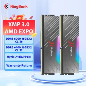 역대급 혜택 KingBank 브랜드 시리즈 DDR5 RGB RAM 메모리 꼭 확인해보세요
