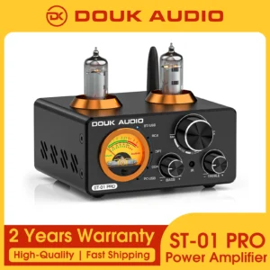 유튜브에서 난리난 정보 Douk Audio HiFi Bluetooth 5.0 진공관 증폭기 USB DAC 스테레오 수신기 COAX/OPT 홈 오디오 디지털 앰프(VU 미터 포함) 100W+100W 핫한 정보입니다