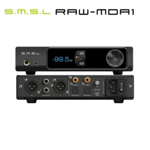 유튜브에서 난리난 정보 SMSL RAW-MDA1 듀얼 ES9039Q2M 디코더 지원 MQA MQA-CD LDAC Bluetooth 5.1 원격 제어 기능이 있는 고해상도 DAC SMSL MDA1 30초면 확인 가능합니다