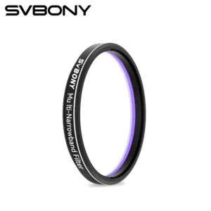 이번 달 SVBONY SV240 다중 협대역 은하 및 성운 필터 NIR 근적외선 광공해 필터 2인치 심층 하늘 사진용 장착 전해드립니다