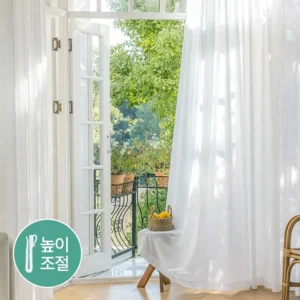 모두가 궁금해 했던 나비주름쉬폰커튼 정직하게 소개해보겠습니다