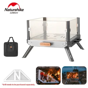 간편확인 네이처하이크 접이식 나무 연소 스테인레스 스틸 장작 스토브 확인해보세요