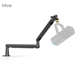 감사를 담은 FIFINE 조정 가능한 로우 프로파일 암 마이크 스탠드(케이블 관리/데스크 마운트 포함) 핫한 정보입니다