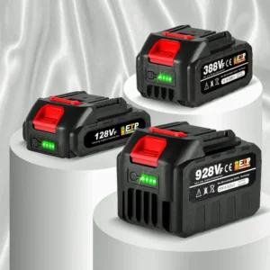 인플루언서가 추천한게 바로 20V 충전식 리튬 배터리 EU Plug.388VF 15000mAh.928VF 22500mAh. 배터리 용량 표시기. 전기 톱 전기 드릴용 실간 리뷰