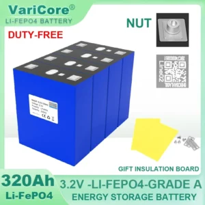 올해는 이거다 3.2V 320Ah Lifepo4 충전식 배터리 리튬 철 인산염 여행 태양열 RV 캠핑카 셀 12v 24v 배터리 등급 A 세금 무료 실시간 리뷰입니다