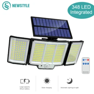 꿀팁이라고? 태양광 야외 328/348 LED 통합 슈퍼 밝은 모션 센서 강력한 전력 IP65 방수 3 작업 모드 정원 벽 확인해보세요