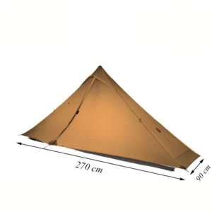 꾸준한 인기 2021 새 버전 FLAME’S CREED Lanshan 1 Pro 텐트 3/4 시즌 230*90*125cm 2면 20d Silnylon 1인 경량 캠핑 텐트 전해드립니다