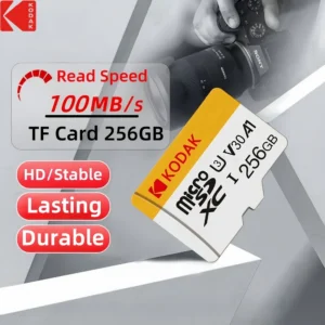 꼭 써야하는 Kodak SD 카드 고속   64GB 128GB 256GB 클래스 10 SD 카드 512GB 대용량 SDXC V30 4K HD 카메라 메모리 카드 도매 뜨거운 관심 감사합니다