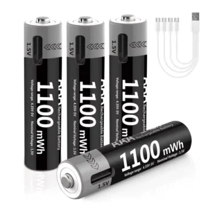 고민 하다 놓치지 마세요 MATOV USB 리튬이온 AAA 충전식 배터리 AAA 1.5V 1100mWh 리튬 배터리 4-in-1 USB 케이블 포함 장난감 카메라 손전등 요약본만 확인해보세요