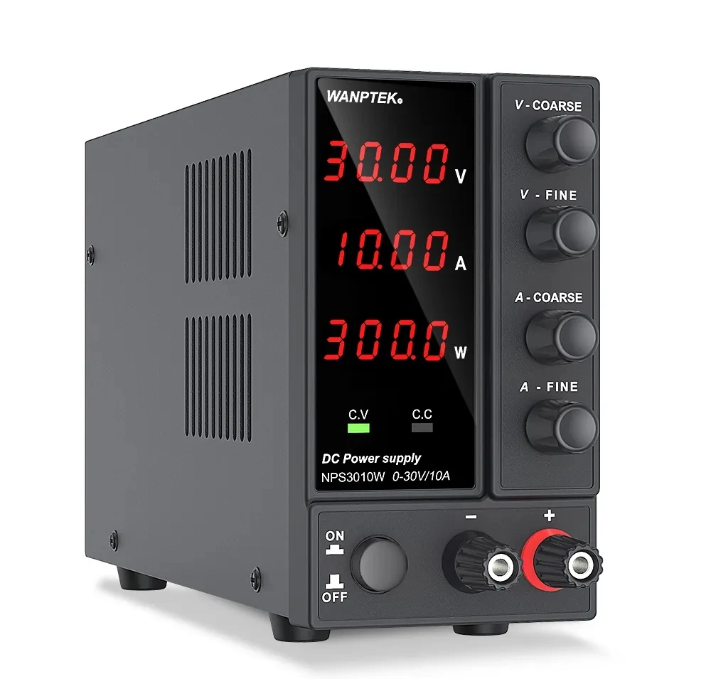 이거 아직도 몰라? Wanptek 30V 10A DC 전원 공급 장치 조정 가능한 실험실 전원 공급 장치 전압 조정기 60V 5A 120V 3A 벤치 전원 소스 실간 리뷰