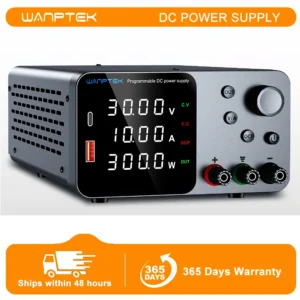 오늘은 이거 어때? Wanptek 조정 가능한 DC 전원 공급 장치 30V 5A 10A 60V 5A 120V 3A 실험실 벤치 전원 안정화 전원 공급 장치 160V 2A 수리용 추천한 이유입니다