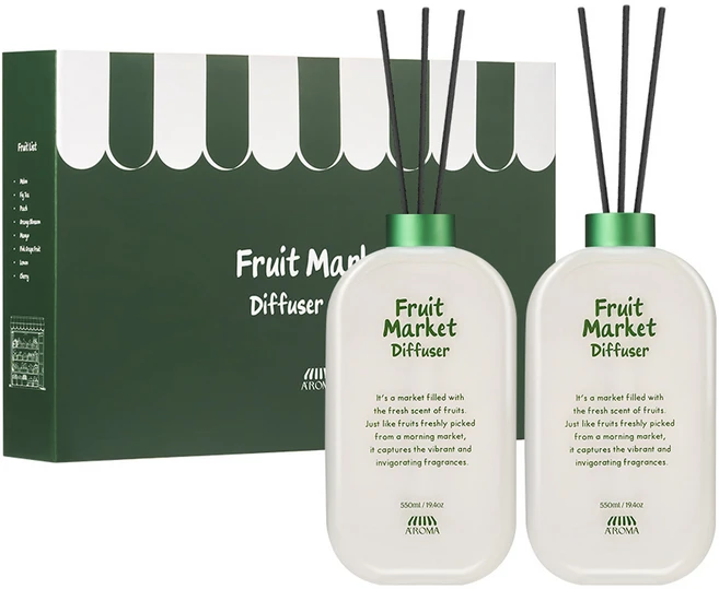 설레는 이유는 “이거” 후르츠마켓디퓨저 기억하세요