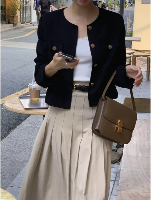 후회하지 않는 트위드자켓 기억하세요