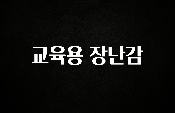 정성을 담은 교육용 장난감 확인 부탁드립니다